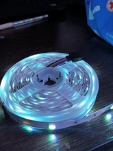 Tape Ribbon Led-Lights Light-2-30m Christmas Rgb Smd5050 Bluetooth Waterproof Flexible
