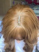 HENRY MARGU-peluca larga de cabello ombré ondulado para mujer, cabello sintético con flequillo, Natural, resistente al calor, para Cosplay diario