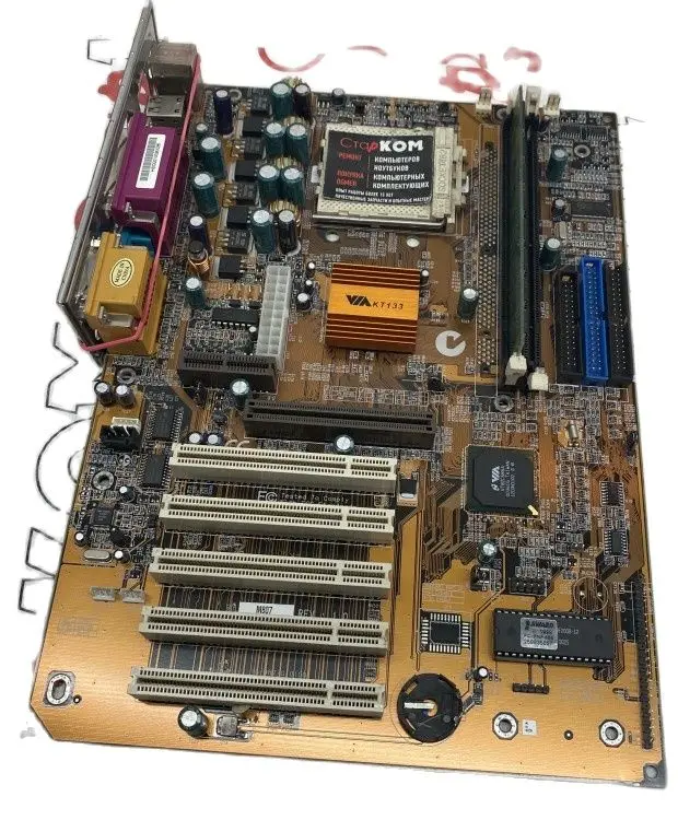 Motherboard Elpina m807 rev1.0 kt133 Socket 462 | Компьютеры и офис