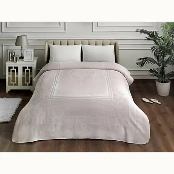 

Petrina Double Pique Pink Bed Set