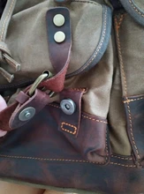 Mochila de lona encerada impermeable para hombre, morral de ocio, bolso escolar de viaje, mochila para portátil, bolsos de hombro vintage para hombre