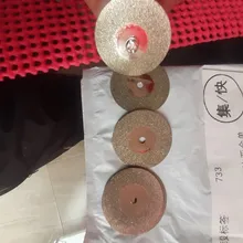 Discos de corte Diamonte, 5 uds., 50mm, vástago de broca para herramienta rotativa, cuchilla WXTC