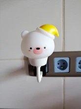 Night-Lamp Remote-Control Bedroom-Decor Baby Bear Cute Christmas-Gift Cartoon Chlidren