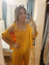 Gagarich-Conjunto de dos piezas para mujeres, mono con pernera ancha con cuello vuelto, camisa de manga corta, tendencia femenina, novedad de 2020