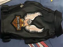 Jacket Dog-Coat Puppy Eagle-Pattern Waterproof Outdoor Outerwear Pet Small Soft Fashion