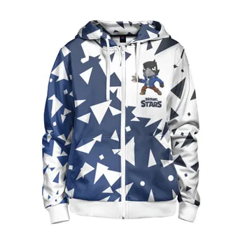 

Children's sweatshirt 3D with zipper Brawl Stars