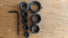 Broca Localizadora de taladro para carpintería, collares de parada de profundidad, posicionador de anillo, broca de taladro de madera con llave, 3-16mm, gran oferta, 2021