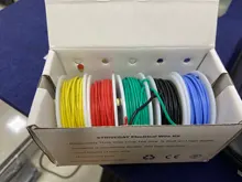 Wire-Cable Copper-Line Electrical-Wire DIY Flexible Silicone 20/18awg 5-Color Mix-Box