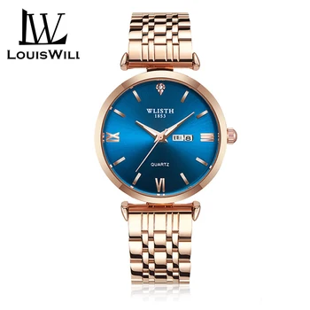 

LouisWill Women Watches Fashion Watches Casuals Quartz Watches Fine Watchbands Luminous Pointer Calendar Date Watches