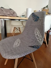 Seat-Cover Velvet Elastic Washable Banquet Armless Home Removable Soft-Fabric Hotel Solid-Colors