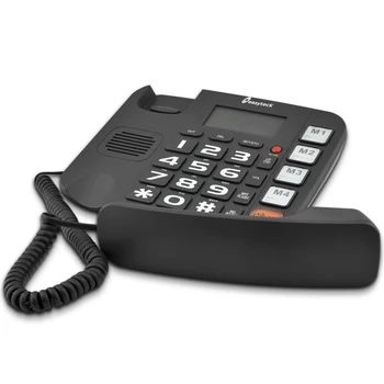 

EasyTeck D201-Phone fixed home-Handsfree internal quick button call