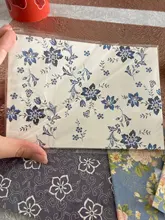 Sobre floral pequeño, Pastoral, elegante, retro, flor de cerezo, rosa, estilo chino, talla B6, escritura hecha a mano, 10 Uds.