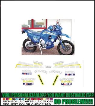 

XT 750 Z SUPER TENERE REPLICA GAULOISES PARIS DAKAR STICKERS ADESIVI DECAL SET KIT