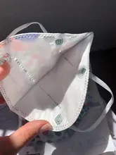 Mascarilla Facial KN95 FFP2 desechable de 5 capas, máscara personalizada de seguridad con sujeción para las orejas, protección para la boca, 25 uds.