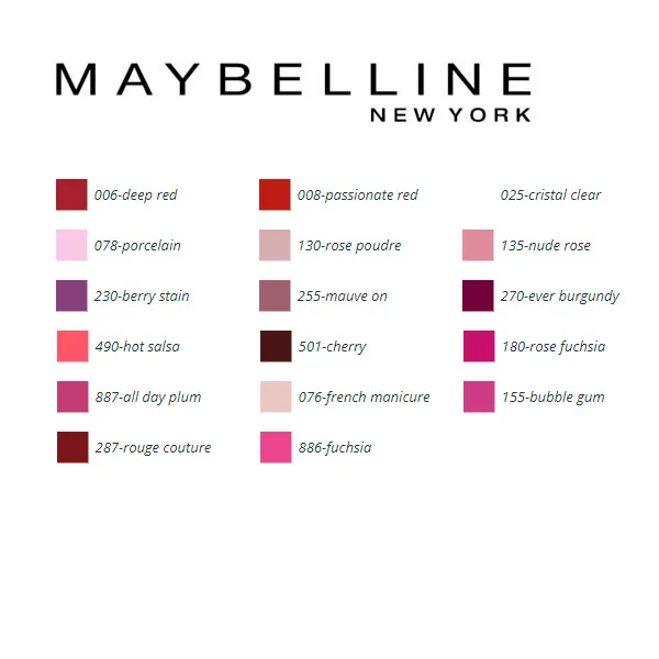 Лак для ногтей Forever Strong Maybelline