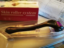 Micro aguja 540 rodillo de Micro-agujas Dermaroller de pelo de titanio crecimiento de la barba tratamiento antipérdida de cabello adelgazamiento retroceso