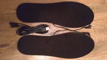 EiD-plantillas de zapatos calentadas por USB para pies, almohadilla de calcetín abrigado, esterilla de calefacción eléctrica, lavables, cálidas, térmicas, para hombre y mujer