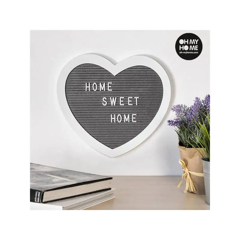 Картина для букв и цифр сердце Ooh My Home