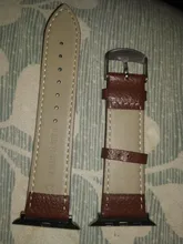 Eastar-Correa de cuero para Apple Watch SERIE DE gomillas 5/3, pulsera deportiva de 42mm y 38mm para iwatch 6 4 SE, 3 colores, gran oferta