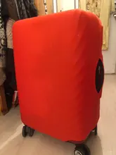 Sólido de color cubierta anti polvo para maleta cubierta protectora de equipaje para 18-30 pulgadas cubierta de carrito cubierta de polvo accesorios de viaje