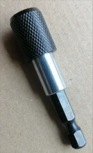 NEWONE-vástago hexagonal de 1/4 pulgadas, portapuntas de destornillador de liberación rápida, barra de extensión de 60mm, 100mm, 150mm
