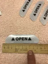 5 unids/set coche reflectancia Reflector adhesivo Auto accesorios Exterior cinta reflectante adhesiva Reflector de reflejo de advertencia