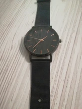 Reloj de cuarzo informal para hombre, cronógrafo simple con correa de acero inoxidable, metal hour