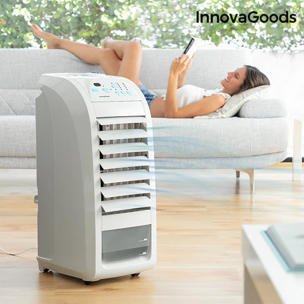 ^Cheap InnovaGoods Portable Evaporative Air Cooler 4.5 L 70W Grey ^Cheap InnovaGoods Portable Evaporative Air Cooler 4.5 L 70W Grey