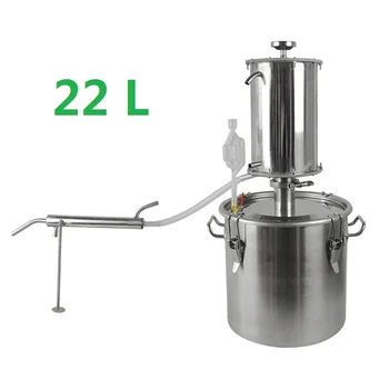 

22 L Household Distiller Small Equipment Self-brewing Pure Dew Machine Secondary Cooling