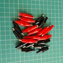 Probe-Meter Alligator-Clip Testing Electrical-Clamp Auto-Battery Crocodile Metal Plastic