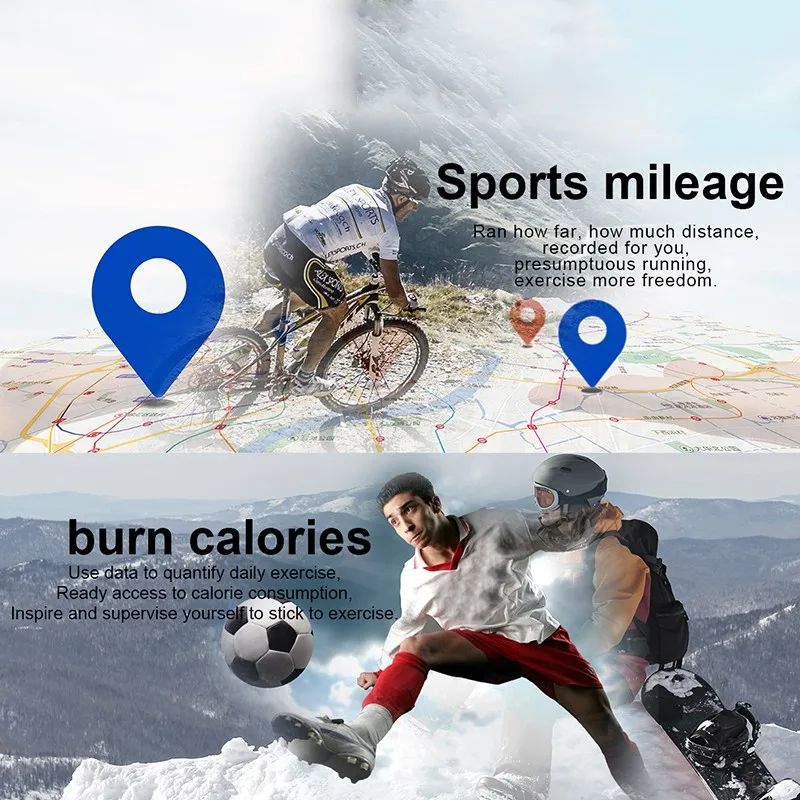 R18 Smart Watch Pressure Measurement Round Watches Call Camera Music Video Player Message Reminder Pedometer Fitness Tracker