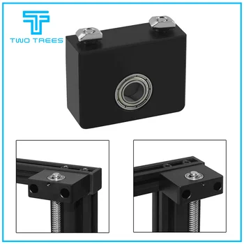 

2pcs/lot 3D Printer P0arts Aluminum Z-Axis Leadscrew Top Mount For Tornado CR10 ENDER 3 Ender 3 Pro Metal Z-Rod Bearing Holder