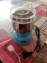 Molinillo de café eléctrico, herramientas de cocina, hierba, sal, pimienta, especias, nuez, cereales, Mini molinillo en polvo