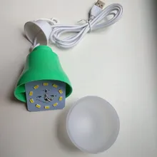 Light Portable Lamp Notebook Power-Bank Usb-Bulb Travel-Work Camping-Tent 5W 5V for Hiking