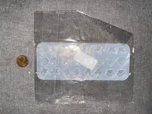 Molde de resina Epoxy para pendientes, molde de silicona para manualidades, joyería, pendientes, herramienta de fabricación de colgantes