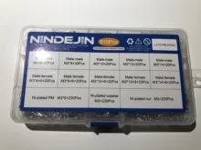910 unids/set M3 hombre mujer hexagonal latón espaciador de separación con tornillo de cabeza troncocónica y tuerca surtido para lavador de pcb placa separador