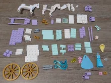 Bloques de construcción de Castillo para niños, juguete educativo de ladrillos de regalo para niños