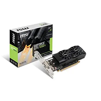 

Graphics card MSI VGA NVIDIA GTX 1050 Ti 4GT LP 4 GB GDDR5