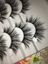 Pestañas postizas de visón 3D, 5/8/10 pares, naturales, suaves y esponjosas, voluminosas, largas y espectaculares, maquillaje de extensión de pestañas cruzadas