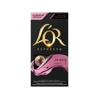

OR ROSE, L 'OR espresso 10 cápsuas compatible with Nespresso