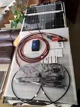 panel solar flexible Kit  de 12v 100w 200w 300w paneles solares con controlador solar para barco, coche, RV y cargador de batería