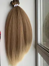 Nature Hair Weave 26Inch Synthetic Hair Extensions Yaki Straight Hair Bundles Ombre Brown Kinky Curly Hair Bundles Free Shipping