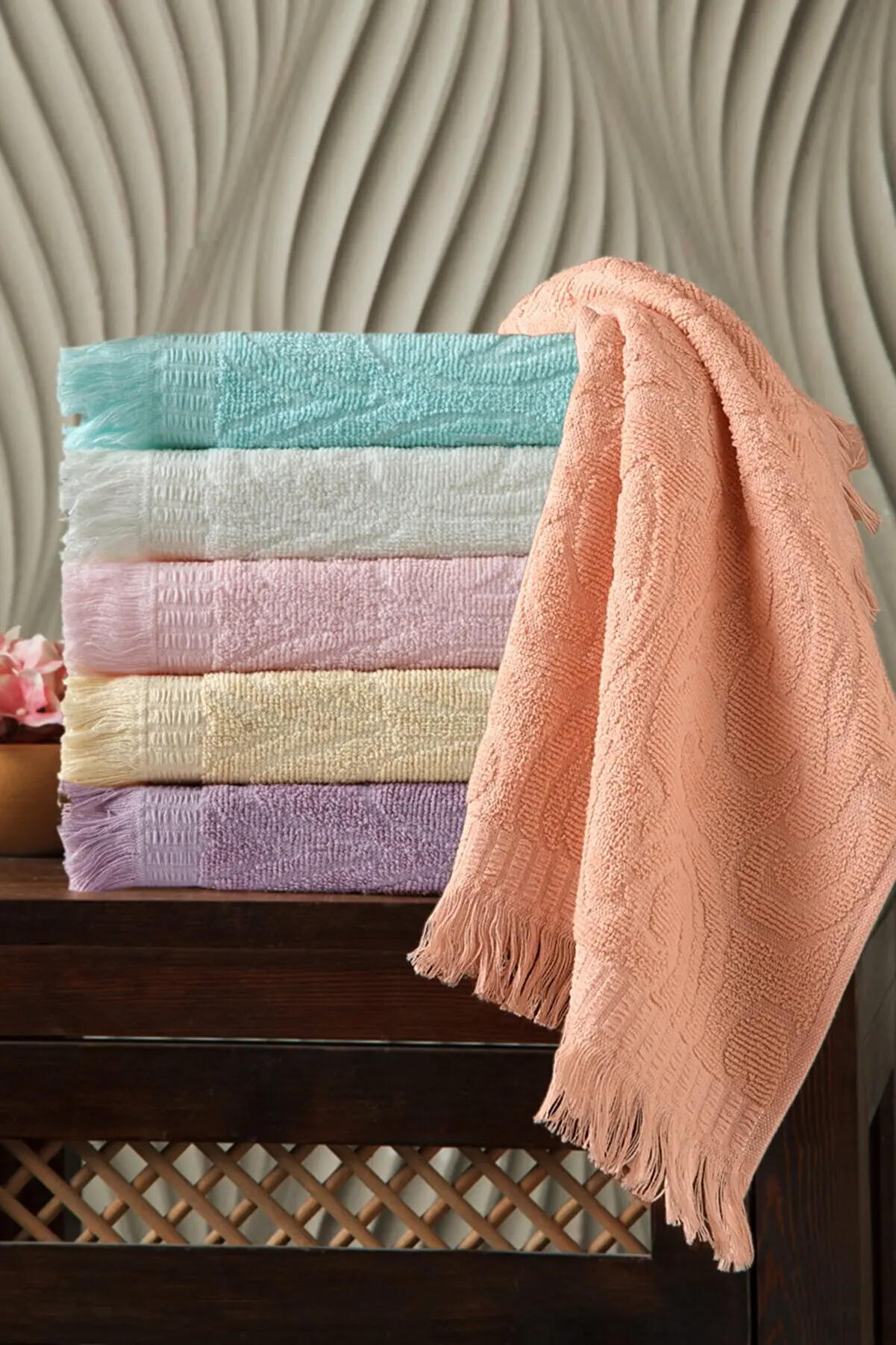 100 Turkish Cotton Kitchen Dish Towels (30x50cm) Cloths for Dish Rags