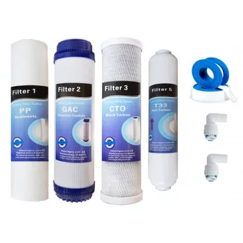 

Set 4 reverse osmosis filters
