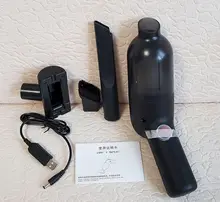 8000Pa coche inalámbrico aspiradora de mano inalámbrico Auto de casa y coche de doble uso Mini aspiradora con construido en Battrery