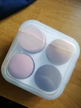 Esponja de maquillaje profesional, almohadillas cosméticas de varios tamaños para base correctora, crema, maquillaje suave, 2-8 Uds.