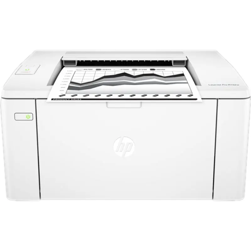 Монохромный лазерный принтер hp Laserjet Pro M102W wifi 128 MB белый