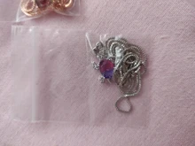 Zircon Pendant Necklace Rainbow-Stone Crystal Animal Fashion Jewelry Purple Blue Multicolor