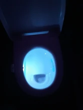 Toilet-Light Motion-Sensor WC Smart Bathroom Backlight for with LED 16/8-Color