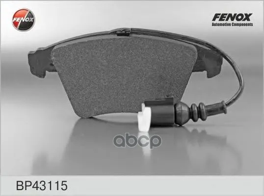 Колодки Тормозные Volkswagen T5/Multivan 03 R16 Передние Fenox Bp43115 FENOX арт. BP43115